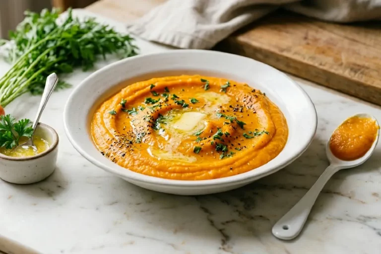 Como fazer purê de cenoura cremoso e aveludado: receita fácil, nutritiva que fica pronta em minutos!