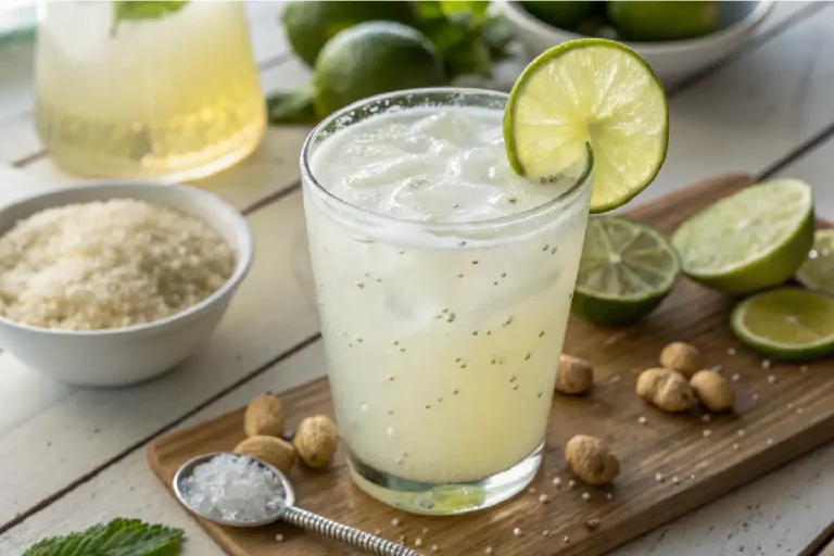 Coquetel Cremoso de Vodca e Limão: Receita Gelada de Bebida Nevada Alcoólica