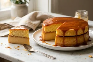 Como fazer pudim bolo: receita fácil com duas camadas que se separam magicamente no forno