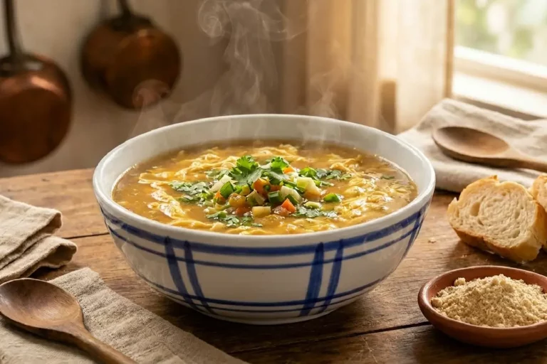 Caldo cabeça de galo nordestino tradicional