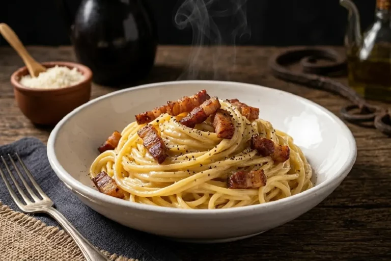 Como fazer macarrão à carbonara cremoso e sedoso sem creme de leite: receita italiana clássica e irresistível em 30 minutos