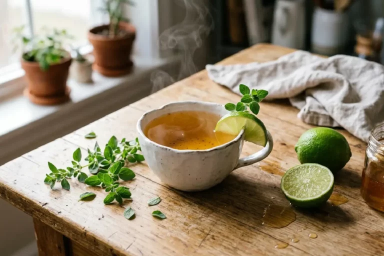 Chá de orégano com sabor herbáceo equilibrado, perfume irresistível e propriedades anti-inflamatórias, antimicrobianas e expectorantes que cuidam do corpo a cada gole quente.