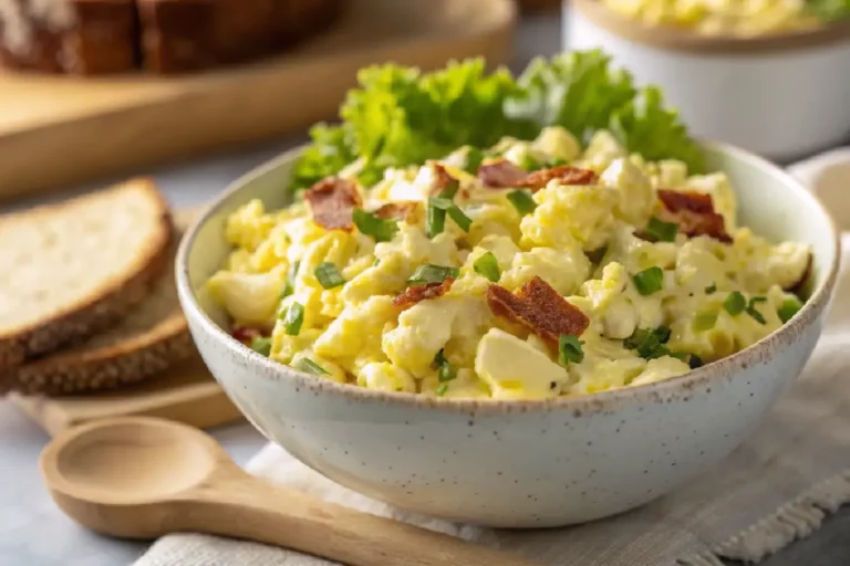 Cremosa Salada de Ovo e Bacon: Opção Nutritiva e Fácil para o Dia a Dia