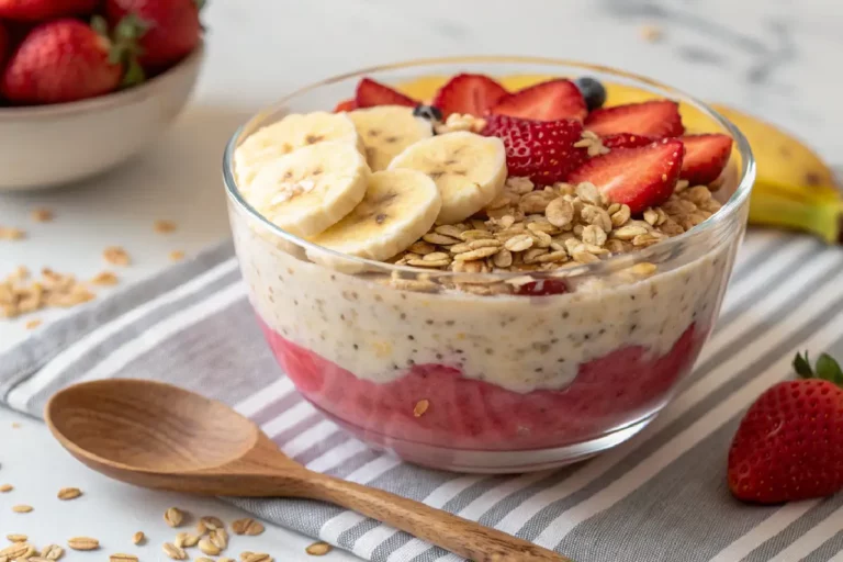 Overnight Oats Proteico: Nutritivo e Prático para Manhãs Corridas
