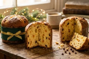 Panetone caseiro fofinho e aromático