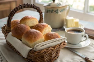 pão de leite doce caseiro, macio e dourado, ideal para café da manhã ou lanche.