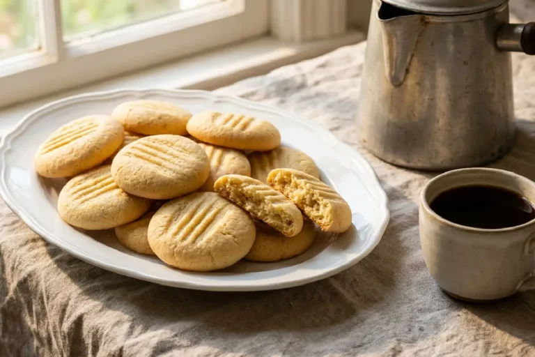 Biscoitos de nata caseiros que derretem na boca