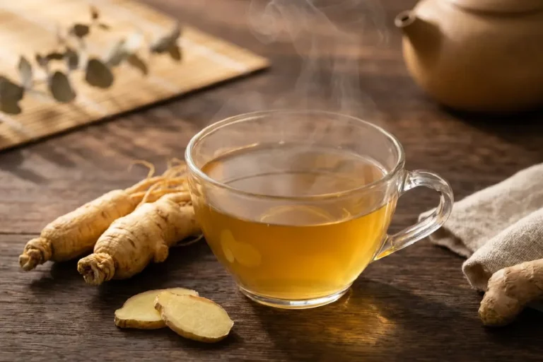 Chá de ginseng caseiro inspirado na cultura oriental