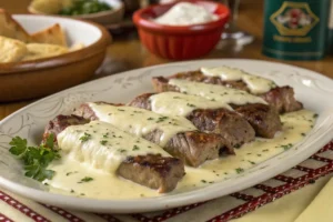 Tiras de Carne ao Molho de Queijos: Veja Como Fazer