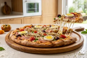 Pizza Portuguesa Caseira: Receita Completa com Massa Macia e Recheio Tradicional