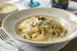 Fettuccine ao Molho de Gorgonzola: Uma Massa Elegante para Impressionar