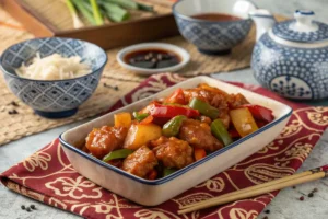 Carne de Porco Agridoce Estilo Chinês: Variando o Cardápio
