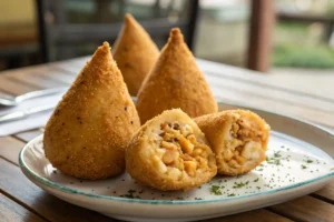 Coxinha Fit com Apenas 3 Ingredientes: Sabor Incrível sem Culpa!
