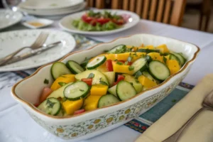 Salada de Pepino com Manga: Uma Incrível Combinação