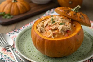 Abóbora Recheada com Frango Cremoso: Um Prato Inesquecível