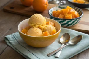 Sorvete Caseiro de Laranja: Refrescância Que Derretem na Boca