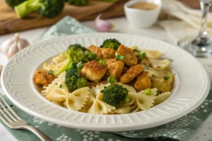 Macarrão Bowtie com Frango e Brócolis: Saboroso e Nutritivo