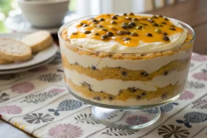 Pavê de Maracujá: A Sobremesa Perfeita Para Se Deliciar