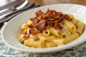 Mac n Cheese de Bacon: Clássico da culinária americana
