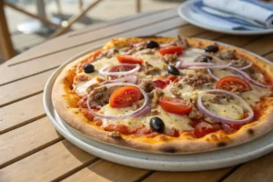 Pizza de Sardinha: sabor e crocância em combinação irresistível