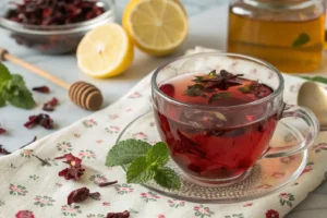 Chá de Hibisco: Uma Bebida Refrescante e Saudável