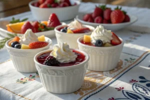Gelatina com Creme de Leite: Sobremesa simples