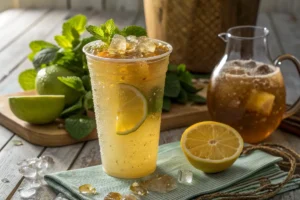 Mate Leão com Limão: Refrescância Instantânea