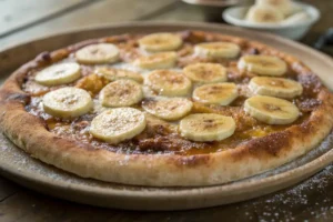 Pizza de Banana com Canela: Você vai gostar desse sabor