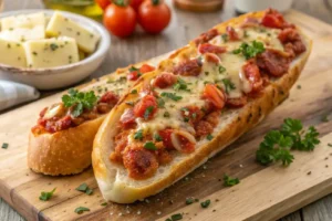 Pão Francês Recheado com Calabresa e Queijo: Sabor incrível