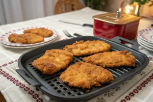 Frango a Milanesa na Airfryer: Confira como fica crocante