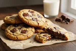 Cookies de Chocolate: Crocantes por Fora e Macios por Dentro