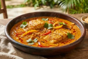 Peixe ao Molho de Leite de Coco: Receita bem Temperada e com Molho Cremoso