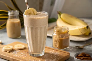 Vitamina de Banana e Pasta de Amendoim: Cremosa, Fit e Proteica