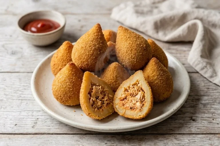 Coxinha de Frango à Milanesa: Crocante e Sem Estourar na Fritura